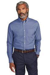 Brooks Brothers® Wrinkle-Free Stretch Pinpoint Shirt - Cobalt Blue - XS